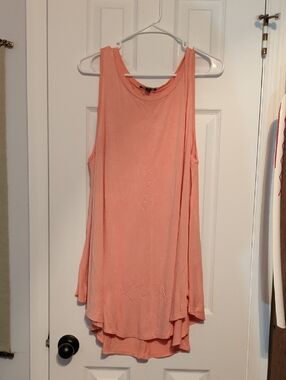 Lane Bryant Peach Swing Tank Sz 18/20